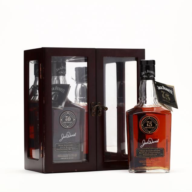 jack-daniels-70th-anniversary-75th-anniversary-tennessee-whiskey-presentation-set