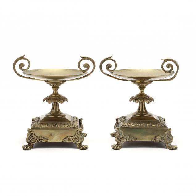 pair-of-neoclassical-brass-tazzas
