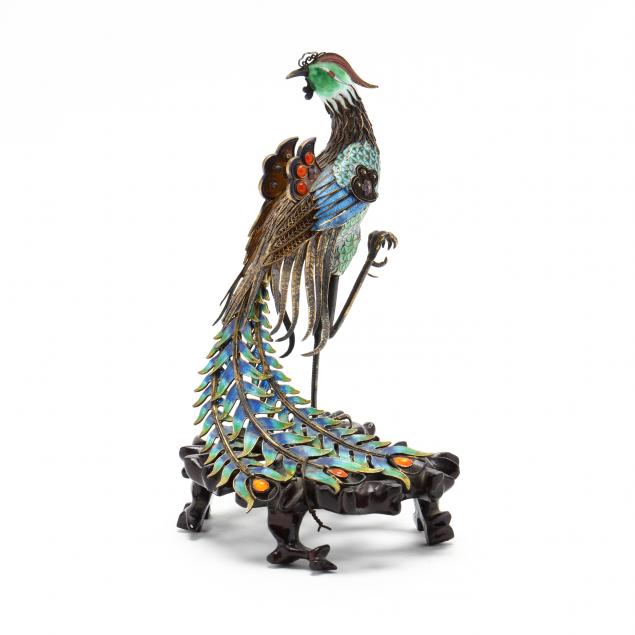 a-chinese-export-silver-and-enamel-cloisonne-phoenix