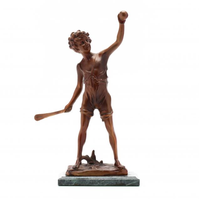 after-franz-iffland-german-1862-1935-bronze-boy-playing-paddle-ball
