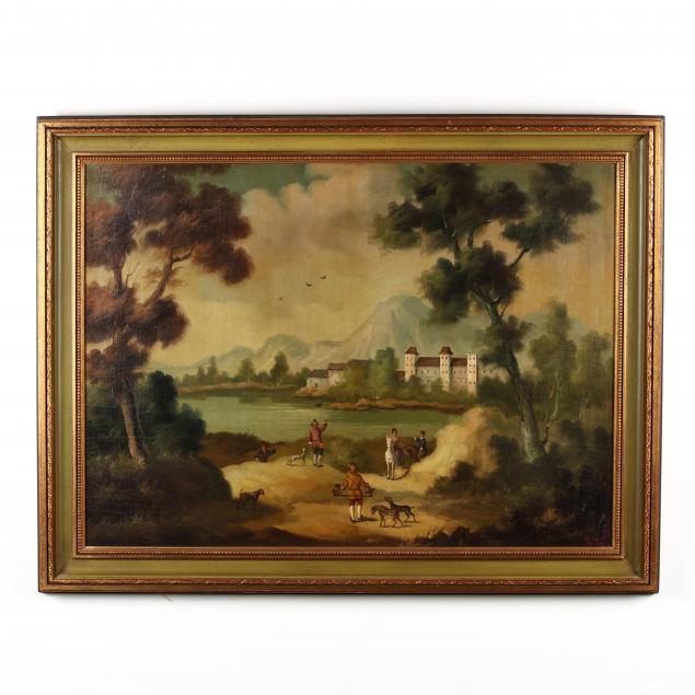 ira-monte-spanish-b-1918-continental-landscape-paintings-with-figures