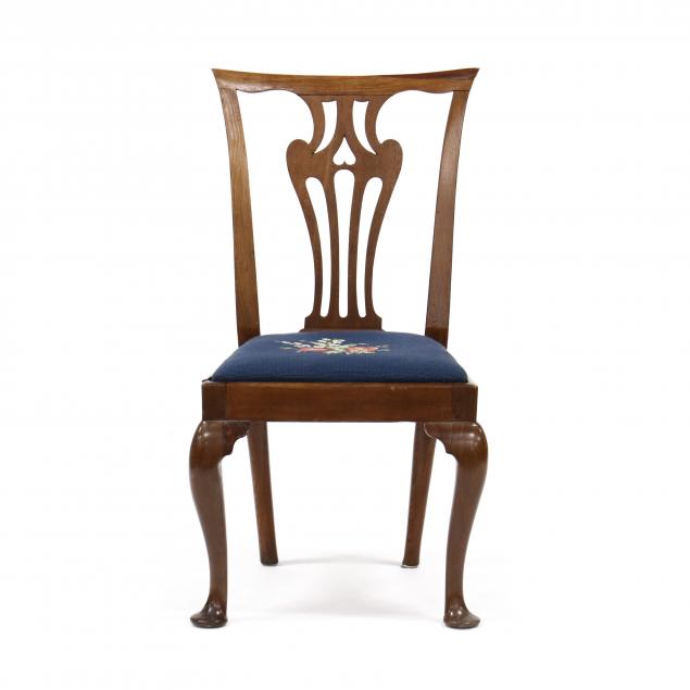 american-queen-anne-mahogany-side-chair