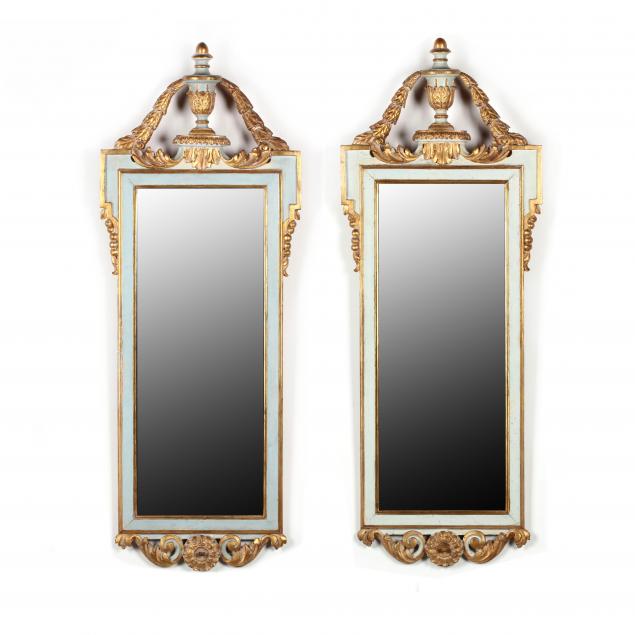 pair-of-italian-painted-and-gilt-mirrors