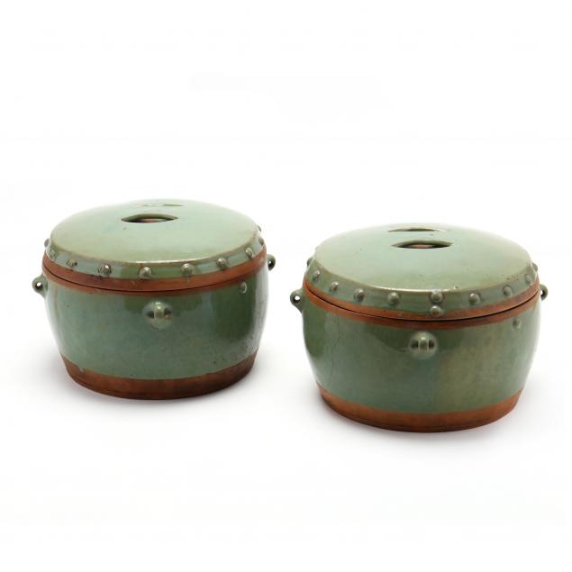 a-pair-of-chinese-celadon-ceramic-jars-with-covers