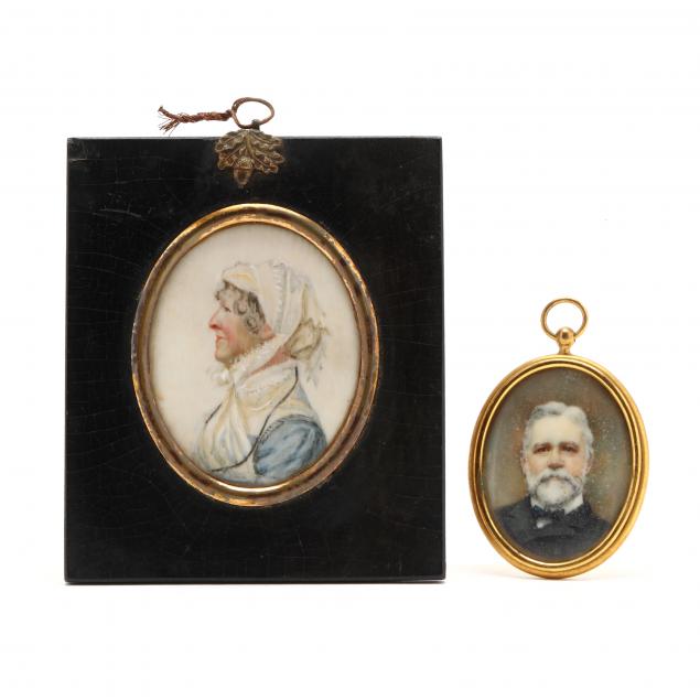 two-antique-portrait-miniatures