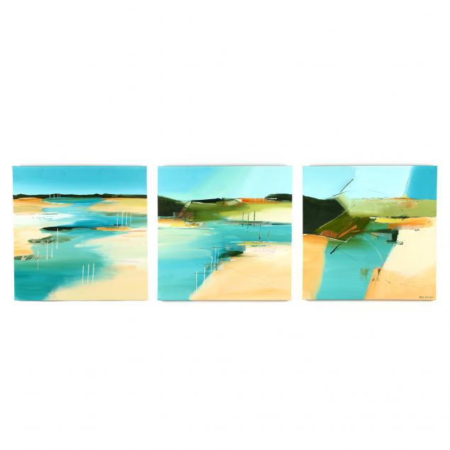 bob-rankin-nc-i-metamorphosis-tidal-pools-i-triptych
