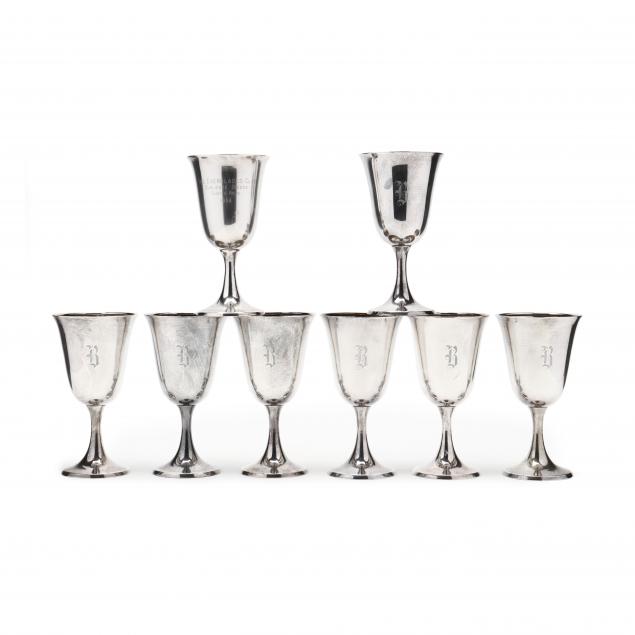 an-assembled-set-of-eight-sterling-silver-goblets