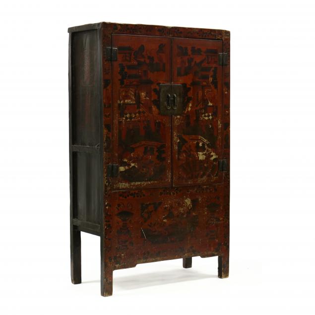 vintage-chinese-lacquered-cabinet