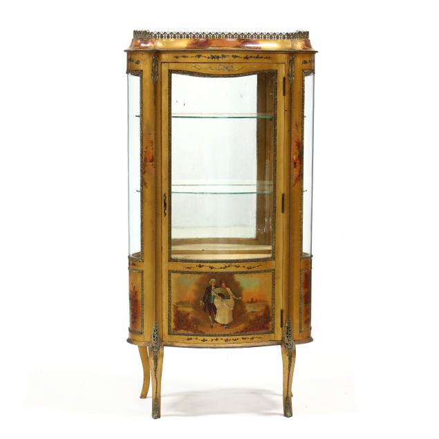 vintage-french-painted-and-ormolu-mounted-vitrine