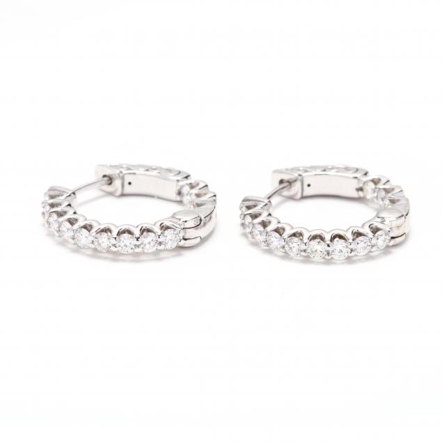pair-of-14kt-white-gold-and-diamond-hoop-earrings