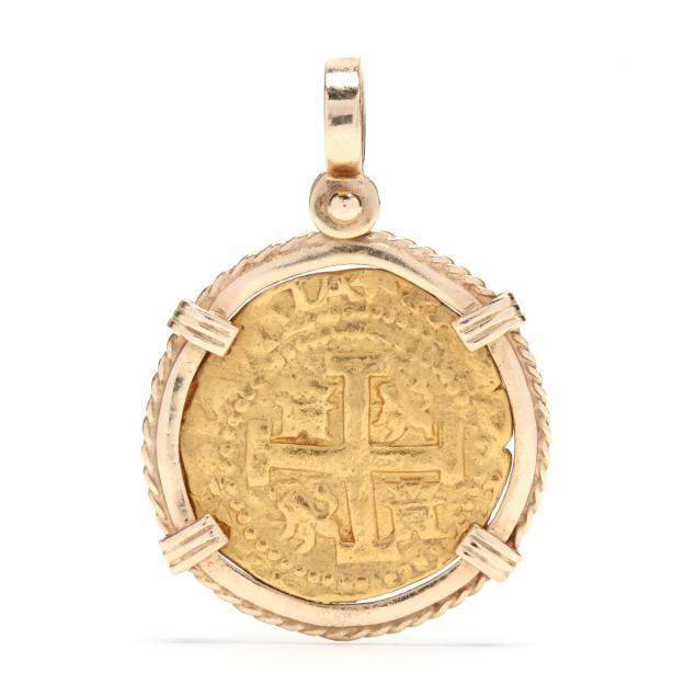 gold-replica-coin-pendant