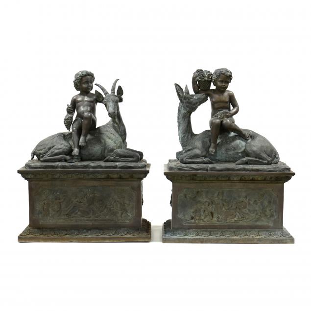 a-pair-of-life-size-classical-style-bronze-outdoor-sculptures