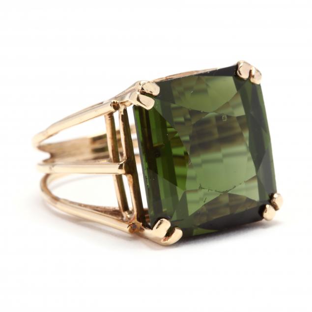 gold-and-green-tourmaline-ring