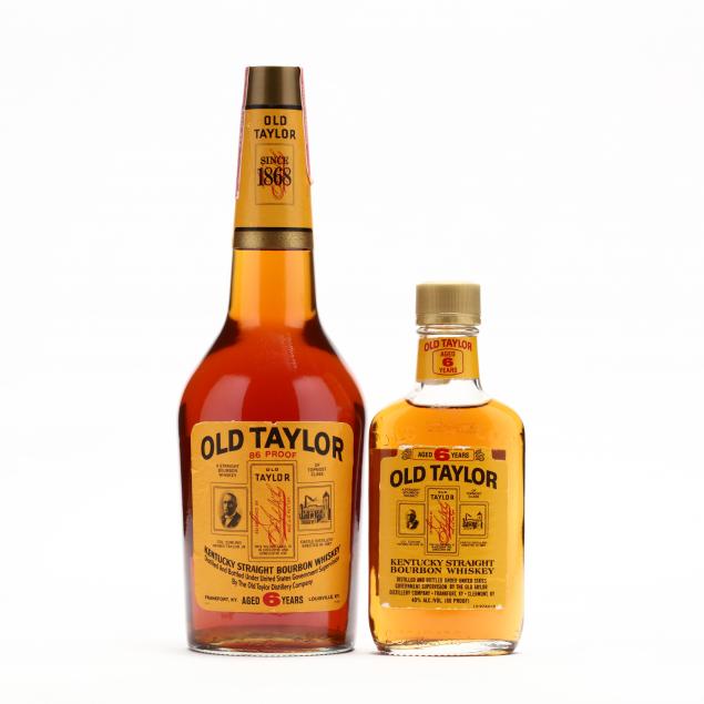 Old Taylor Bourbon Whiskey (Lot 6013 - Rare SpiritsSep 18, 2020, 1:00pm)