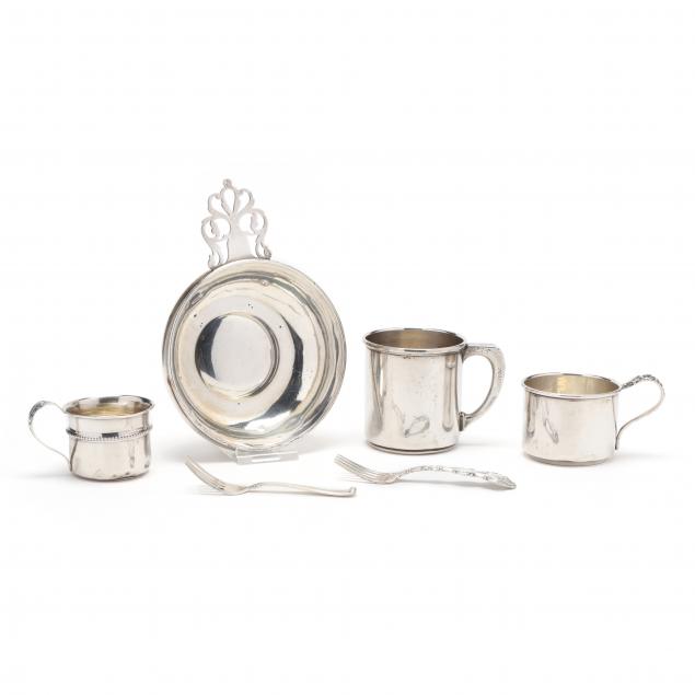 a-grouping-of-child-s-american-sterling-silver