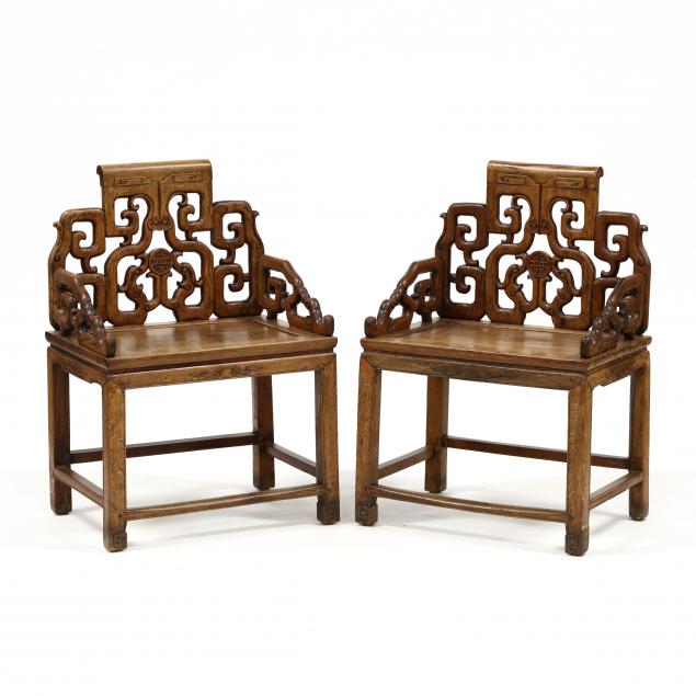 pair-of-antique-chinese-carved-hardwood-armchairs