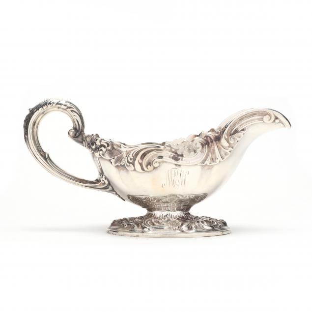 Estate Sterling Silver Gravy Sauce Boat