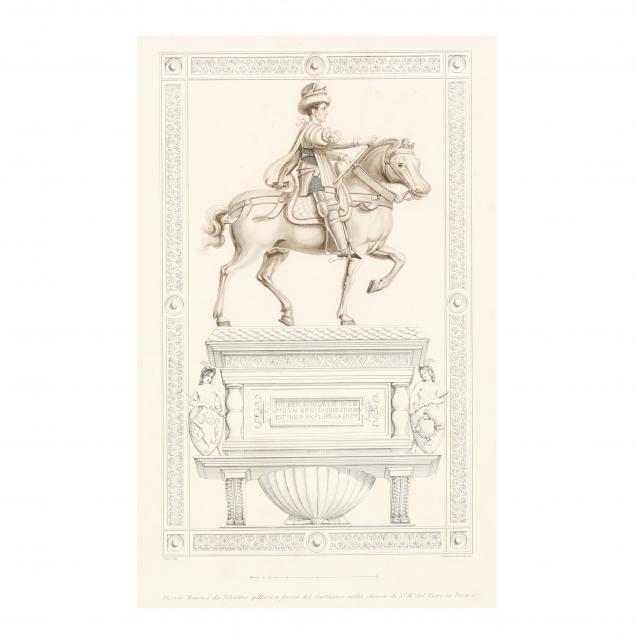 antique-engraving-of-the-equestrian-monument-of-niccolo-da-tolentino