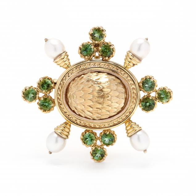 14kt-gold-peridot-and-pearl-brooch-pendant-maz