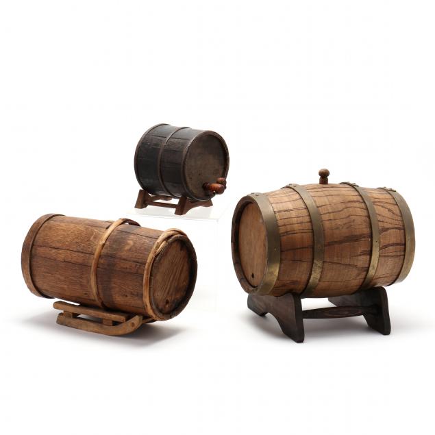 three-small-wooden-kegs