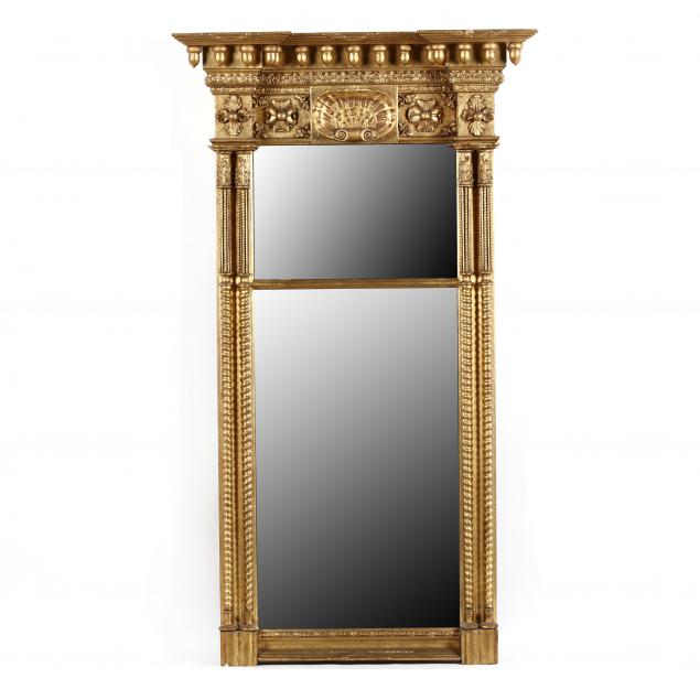 american-classical-carved-and-gilt-double-pane-mirror