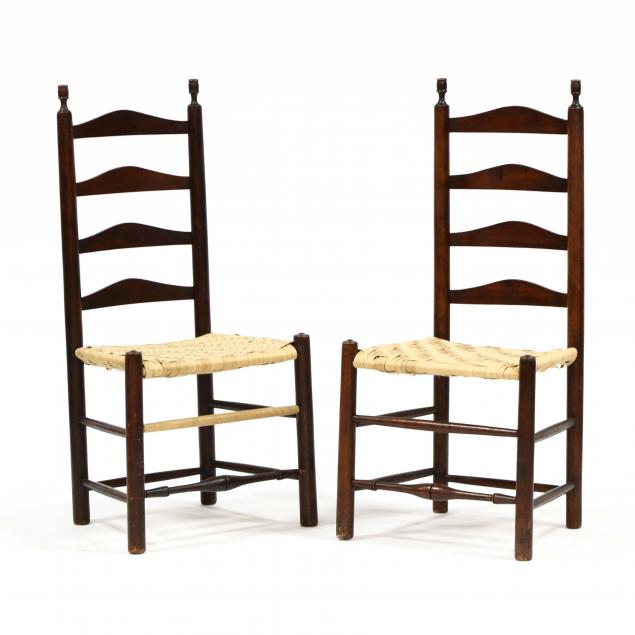 pair-of-american-finial-post-ladderback-side-chairs