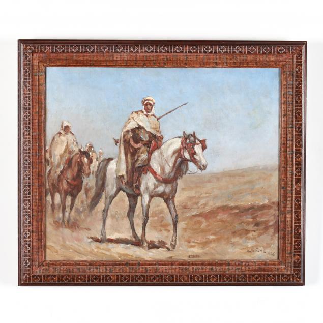 antoine-magne-french-1883-1968-arab-horsemen