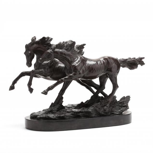 two-running-horses-bronze-sculpture-after-barye