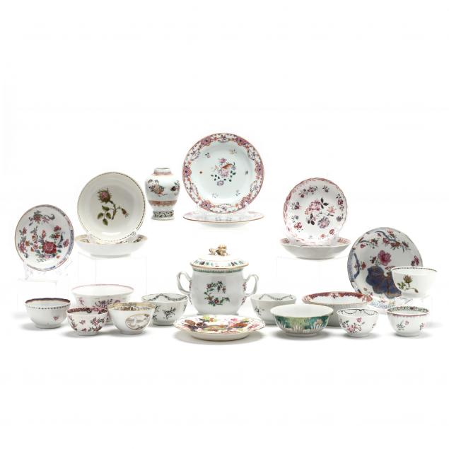 a-large-group-of-chinese-export-porcelain