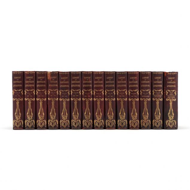i-library-of-southern-literature-i-partial-set-being-14-of-16-volumes
