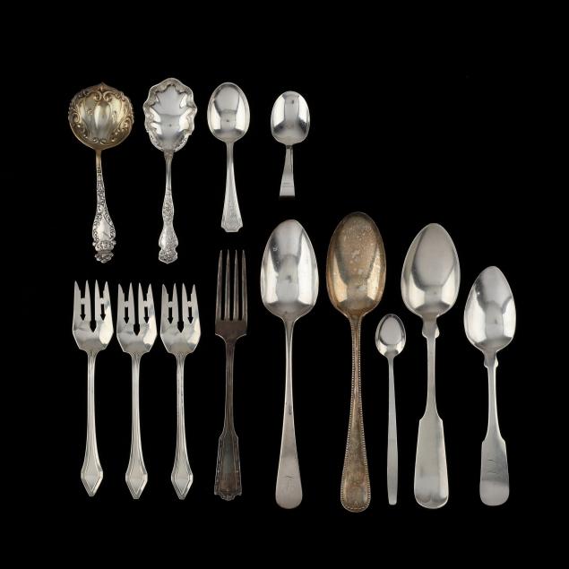 grouping-of-assorted-sterling-silver-flatware