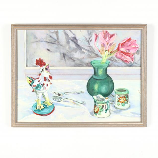 laura-frankstone-nc-still-life-with-ceramics-and-tulip