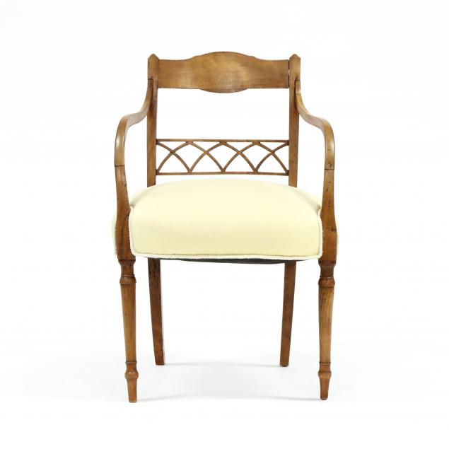 antique-continental-fruitwood-armchair