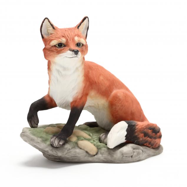 boehm-porcelain-fox