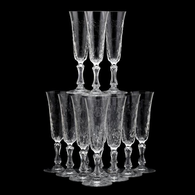 st-louis-13-engraved-crystal-champagne-flutes