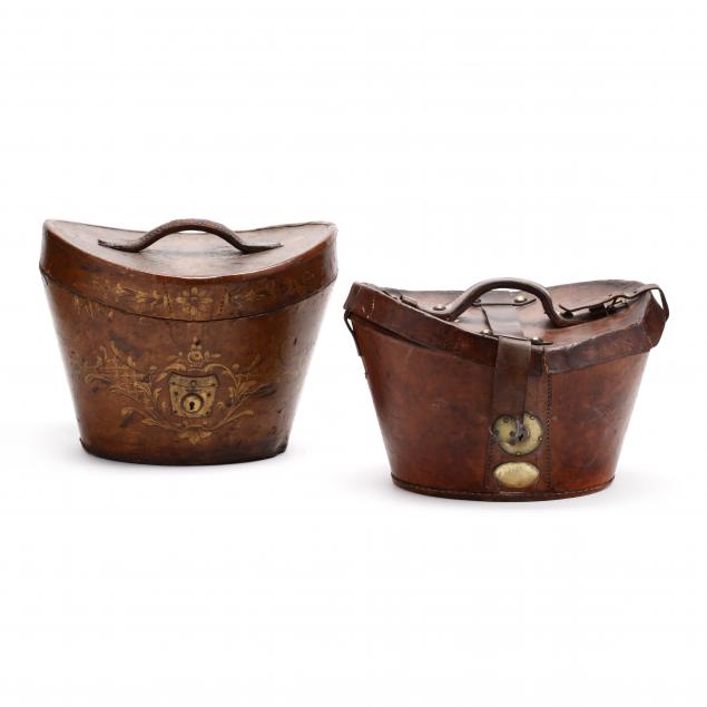 two-19th-century-leather-hat-boxes