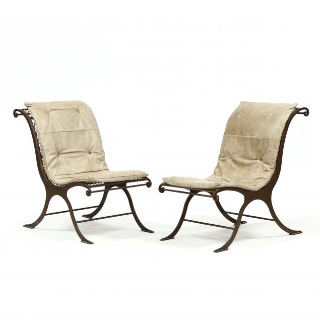 pair-of-iron-and-leather-campeche-chairs