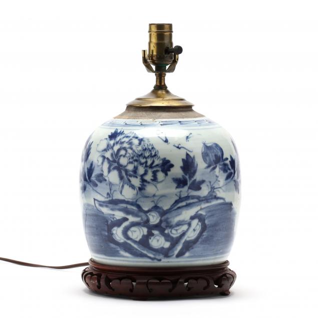 a-chinese-blue-and-white-porcelain-ginger-jar-lamp