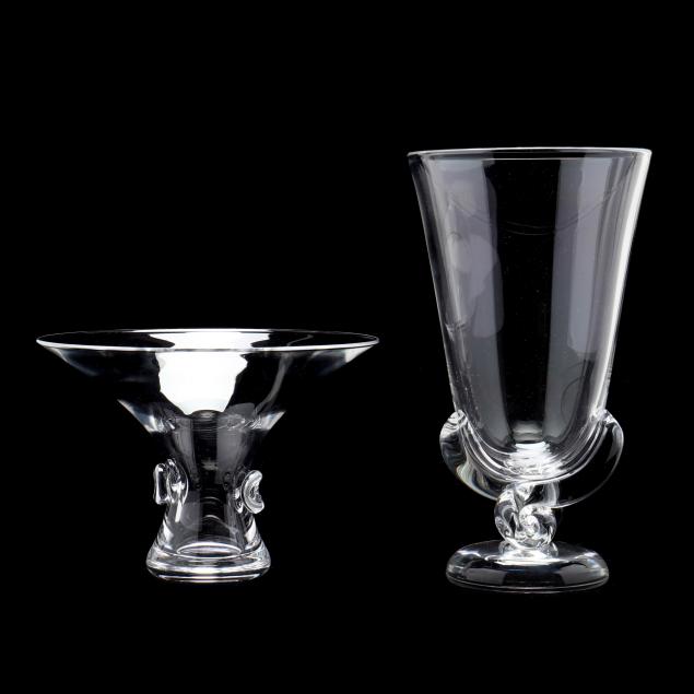 steuben-two-crystal-bouquet-vases