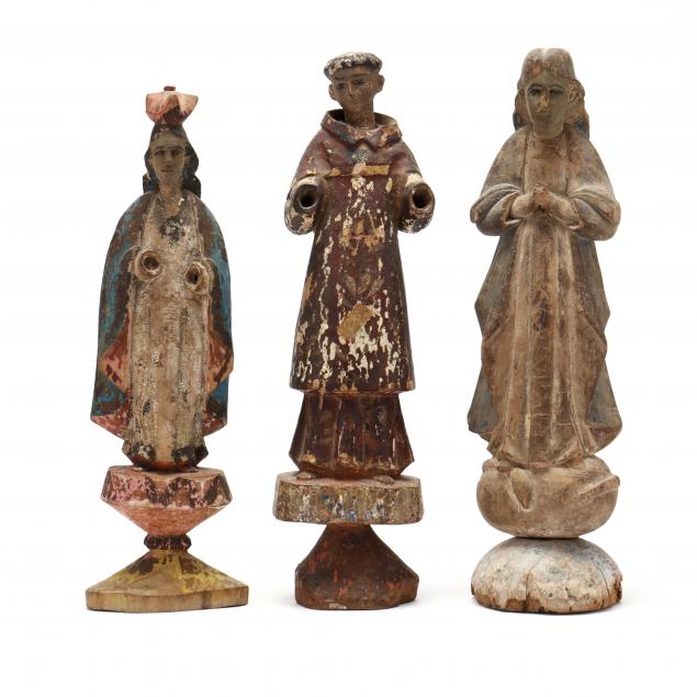 three-antique-santos