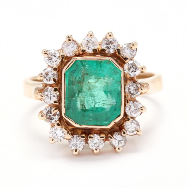 14kt-gold-emerald-and-diamond-ring