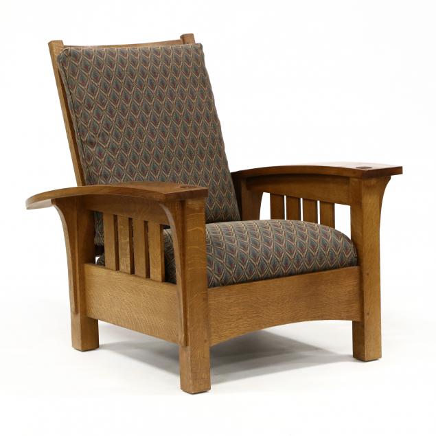 stickley-mission-oak-morris-chair
