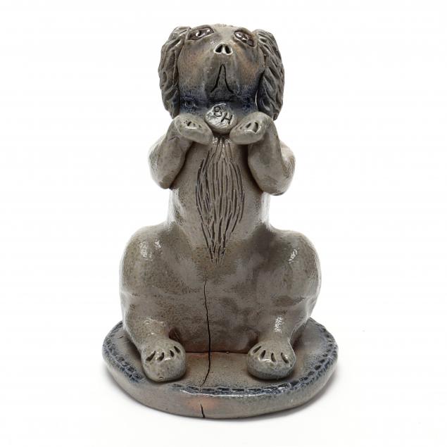 nc-folk-pottery-billy-ray-hussey-begging-dog