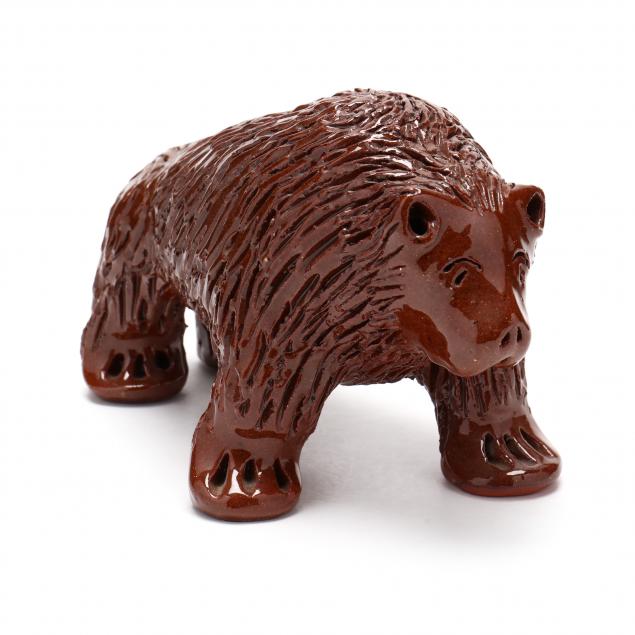 nc-folk-pottery-billy-ray-hussey-standing-bear