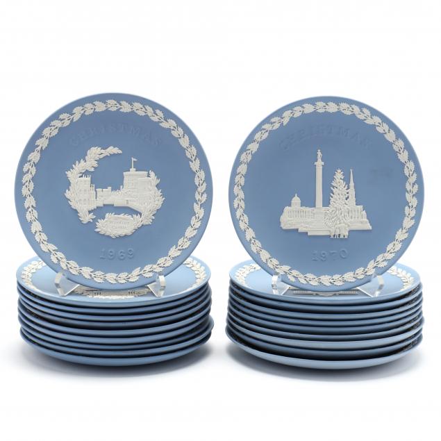a-collection-of-20-wedgwood-christmas-plates