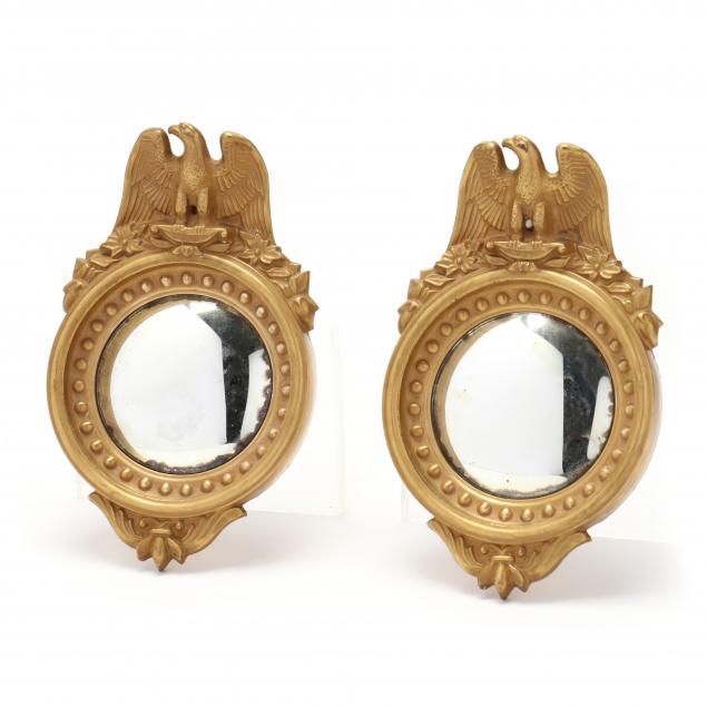 pair-of-miniature-federal-style-glass-bullseye-mirrors