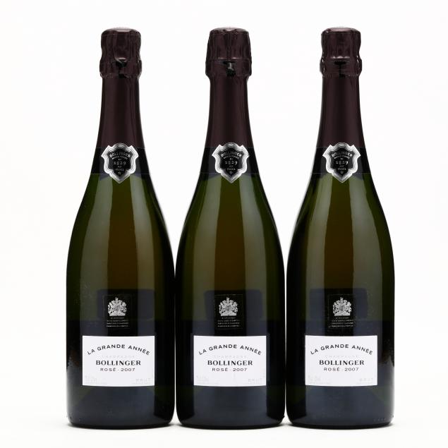 Bollinger Champagne - Vintage 2007 (Lot 7218 - Fine WineDec 3, 2020, 1 ...