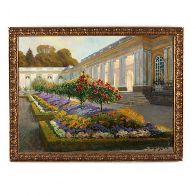 george-roux-french-1853-1929-gardens-of-the-grand-trianon-palace-of-versailles
