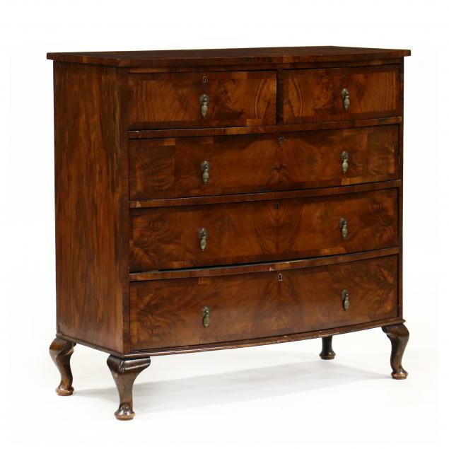 edwardian-burlwood-bow-front-chest-of-drawers