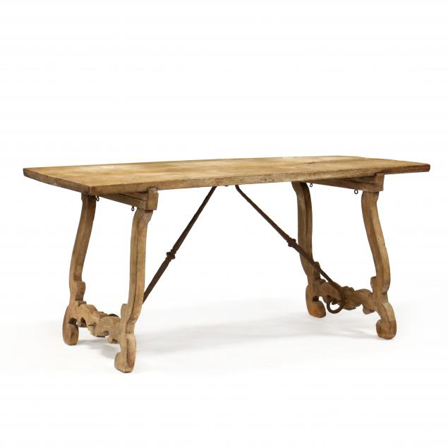 continental-oak-trestle-base-dining-table